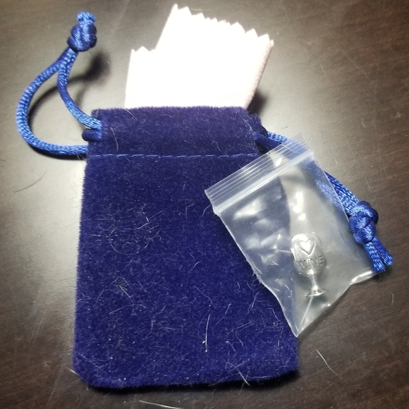 Wine Charm Sterling Sliver - Picture 2 of 7